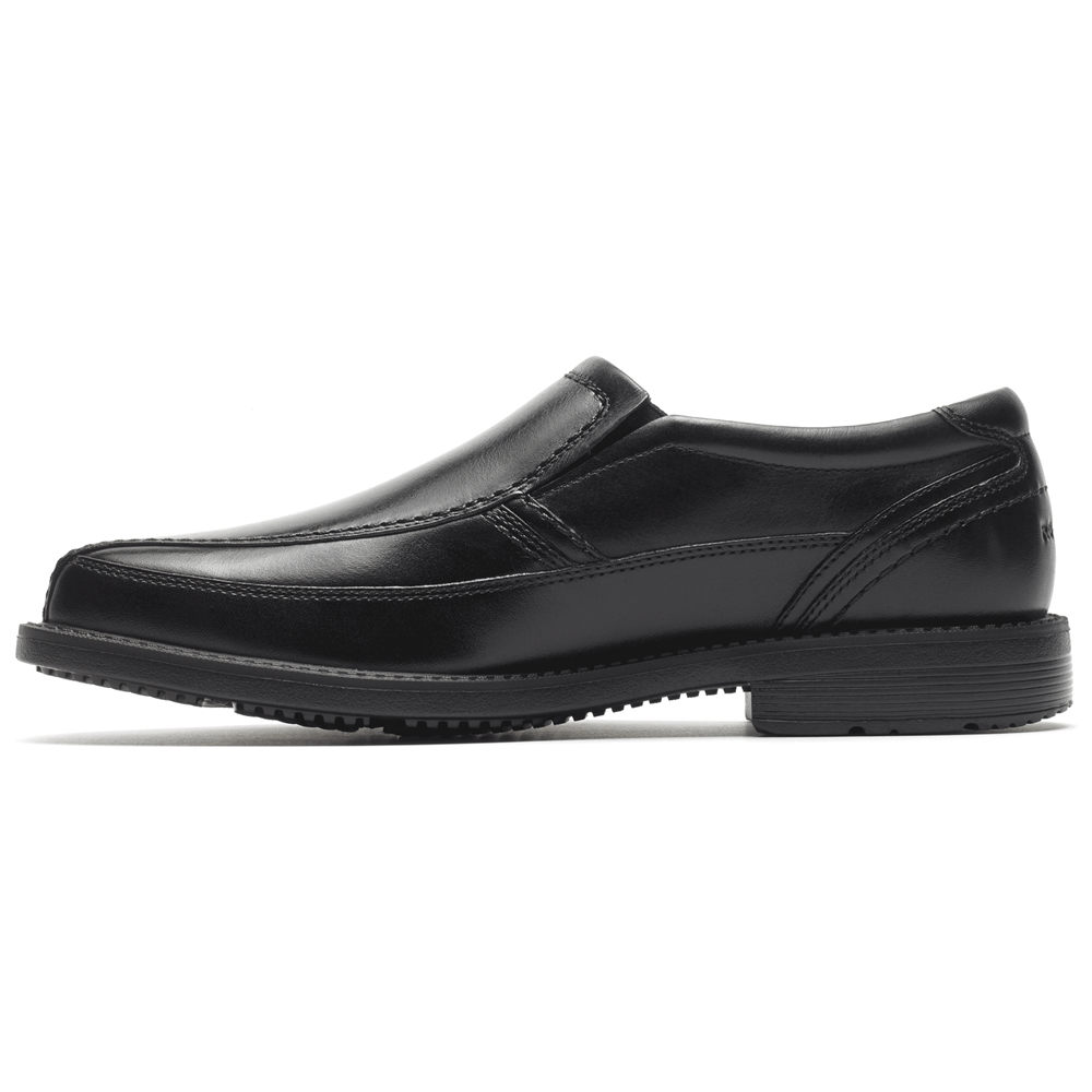 Rockport Singapore Mens Slip-On - Style Leader 2 Bike Toe Black - SK6239751